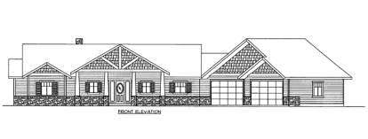 Northwest House Plan #039-00628 Elevation Photo
