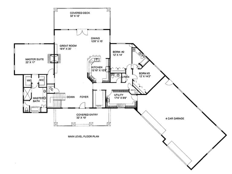 House Plan House Plan #17669 Drawing 1