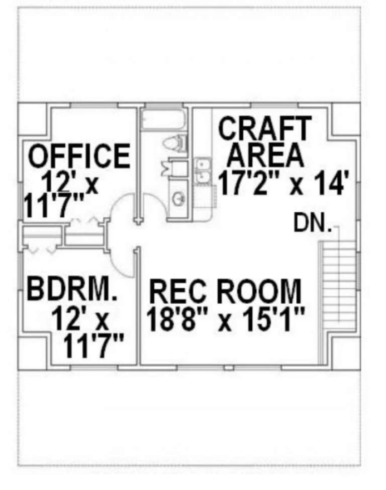 House Plan House Plan #1767 Drawing 2