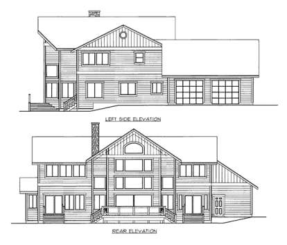 Mountain House Plan #039-00629 Elevation Photo