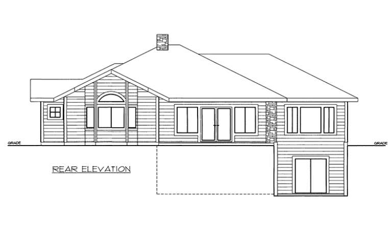 Northwest House Plan #039-00631 Elevation Photo