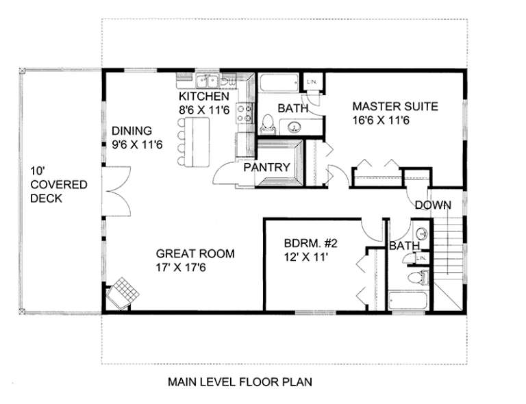 House Plan House Plan #17674 Drawing 1