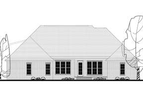 European House Plan #041-00141 Elevation Photo