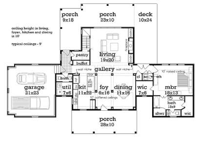 House Plan House Plan #17678 Drawing 1