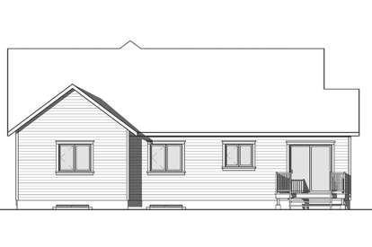 Craftsman House Plan #034-01066 Elevation Photo