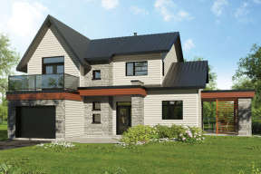  House Plan #034-01068 Elevation Photo