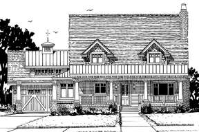 Craftsman House Plan #1907-00031 Elevation Photo