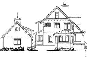 Craftsman House Plan #1907-00031 Elevation Photo