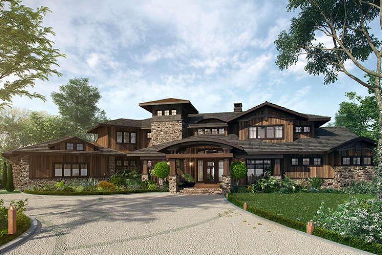 House Plan House Plan #17683 Front Elevation