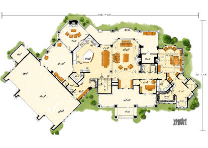 Main Floor for House Plan #1907-00032