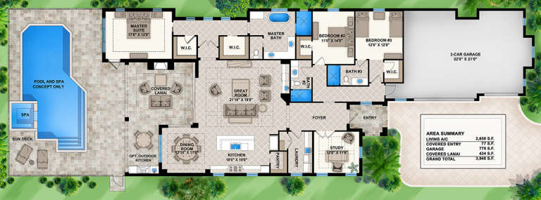 House Plan House Plan #17686 Drawing 1