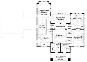 Second Floor for House Plan #028-00022