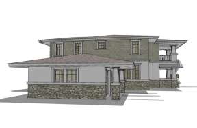 Prairie House Plan #028-00022 Additional Photo