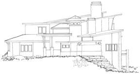 Contemporary House Plan #1907-00033 Elevation Photo