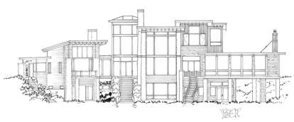 Contemporary House Plan #1907-00033 Elevation Photo