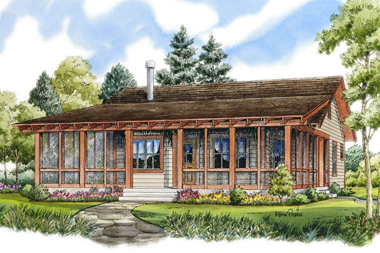 House Plan House Plan #17703 Front Elevation
