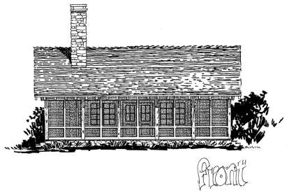 Country House Plan #1907-00034 Elevation Photo