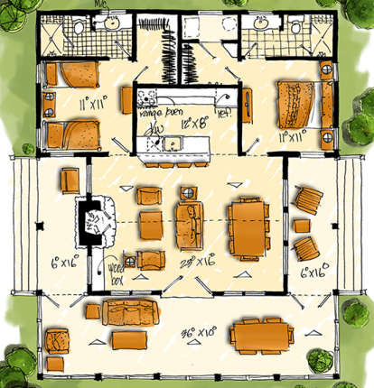 Main for House Plan #1907-00034