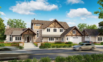 House Plan House Plan #17704 Front Elevation