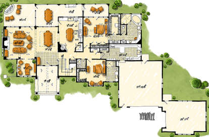 House Plan House Plan #17704 Drawing 1