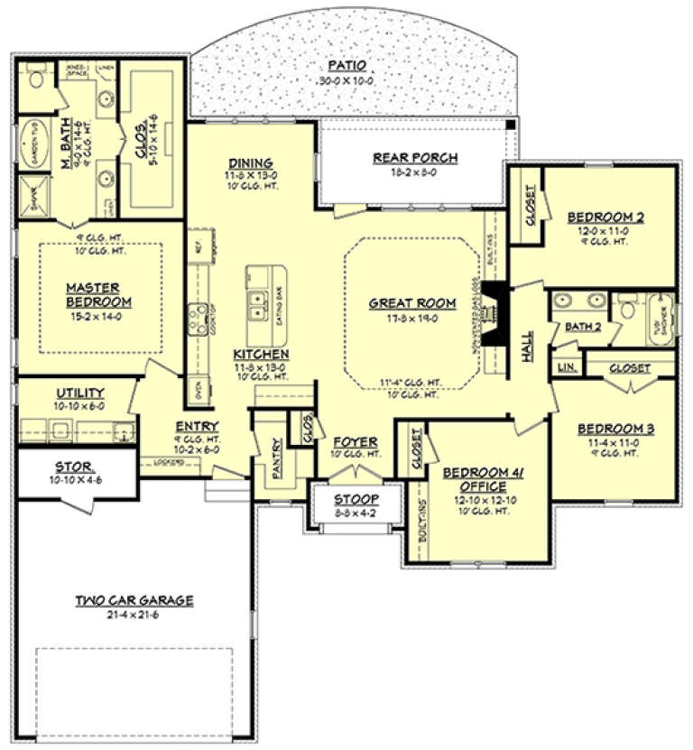 House Plan House Plan #17705 Drawing 1