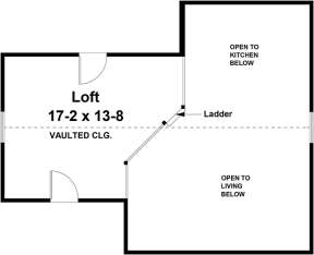 Loft for House Plan #348-00257