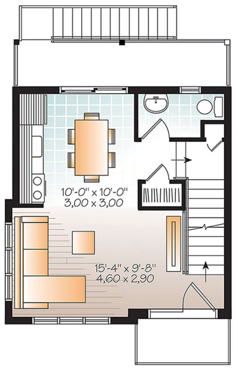 House Plan House Plan #17708 Drawing 1