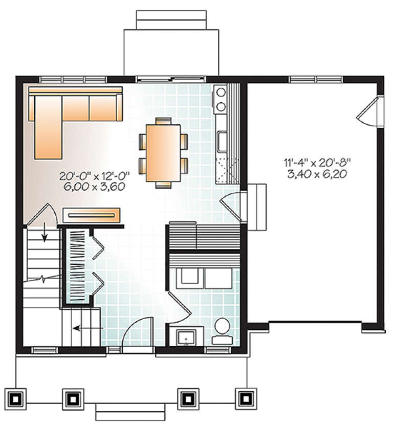 House Plan House Plan #17709 Drawing 1