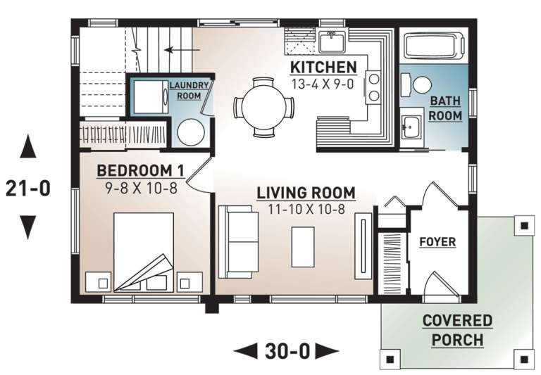 House Plan House Plan #17710 Drawing 1