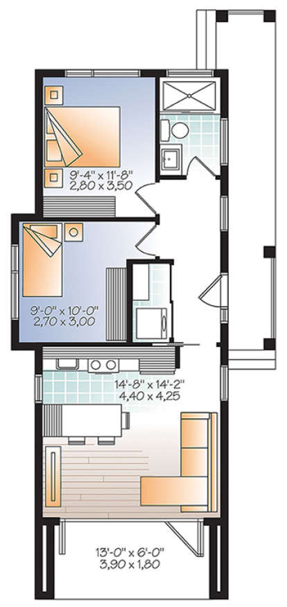 Main for House Plan #034-01072