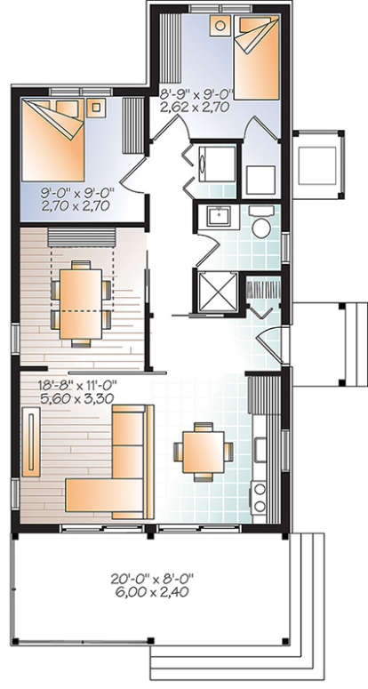 House Plan House Plan #17712 Drawing 1