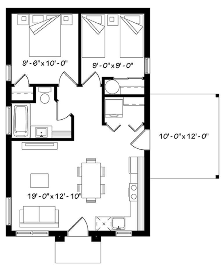 House Plan House Plan #17715 Drawing 1