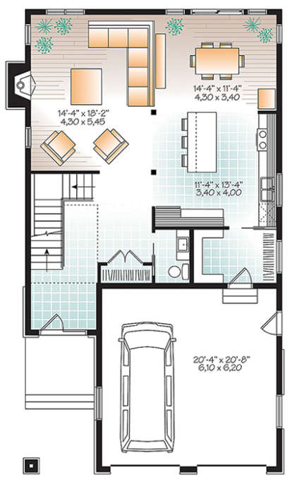 House Plan House Plan #17717 Drawing 1