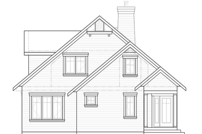 Lake Front House Plan #034-01080 Additional Photo