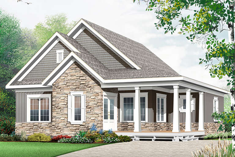 House Plan House Plan #17720 Front Elevation