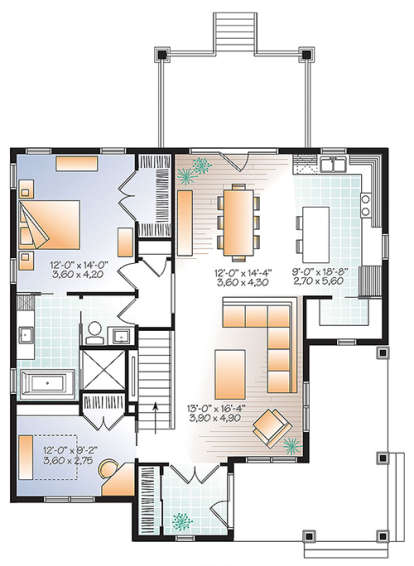 Main for House Plan #034-01081