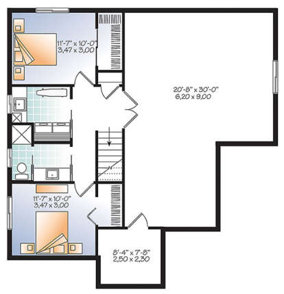 House Plan House Plan #17720 Drawing 2