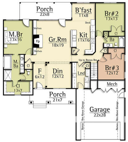 Main for House Plan #8504-00106