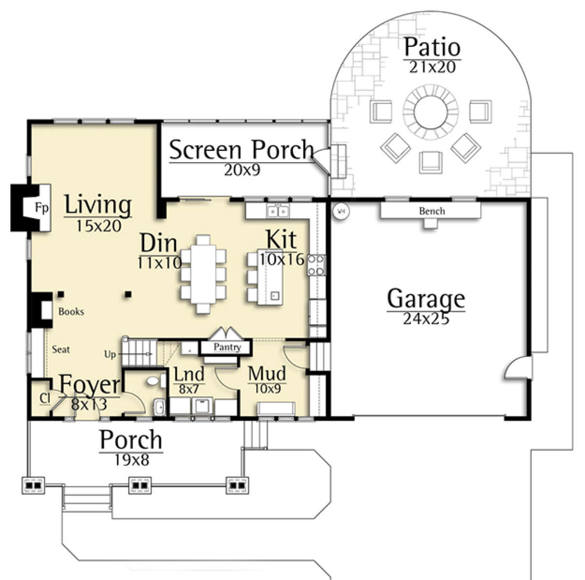 Main for House Plan #8504-00107