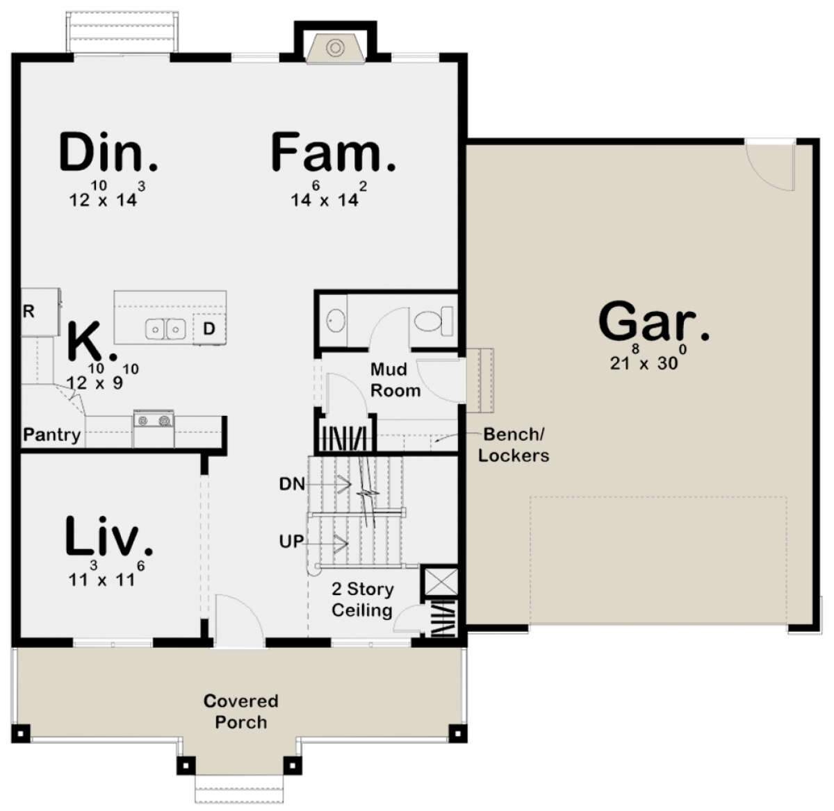 Main Floor for House Plan #963-00147