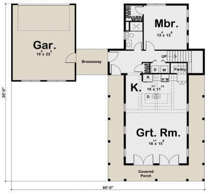 House Plan House Plan #17729 Drawing 1