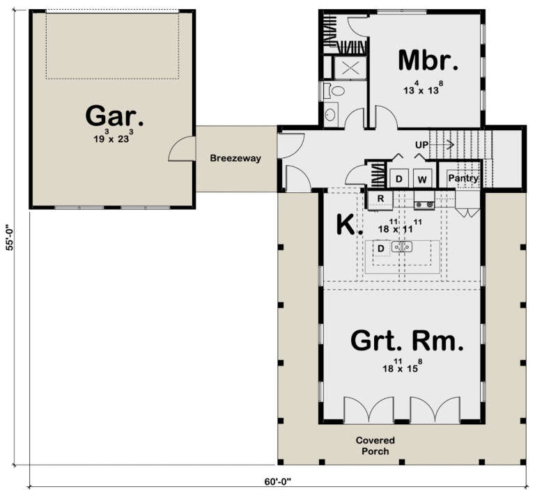 House Plan House Plan #17729 Drawing 1