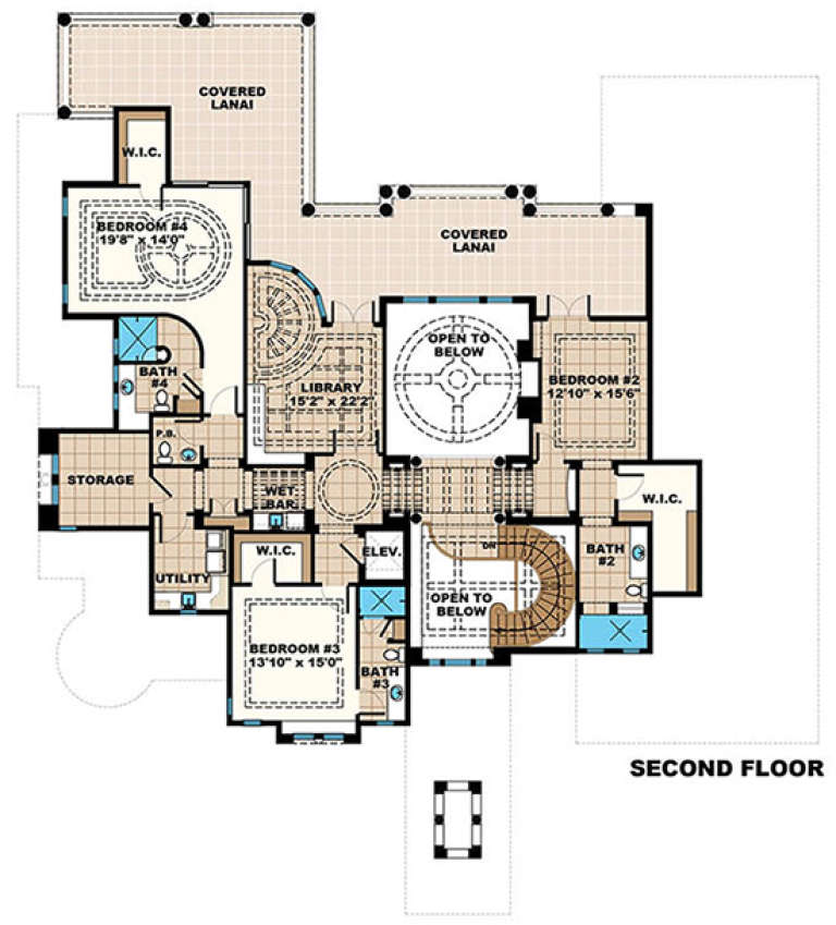 House Plan House Plan #17735 Drawing 2