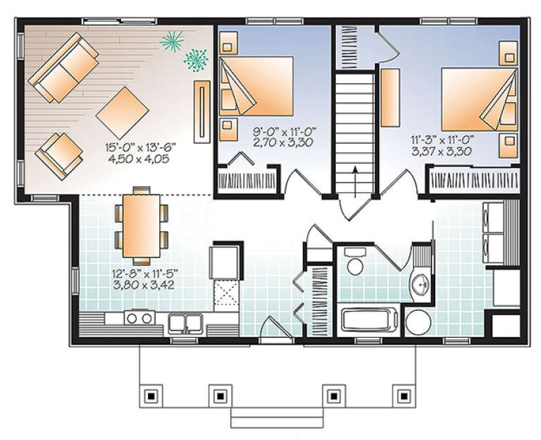 House Plan House Plan #17745 Drawing 1