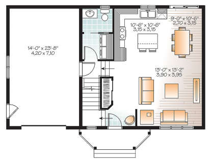 Main for House Plan #034-01098