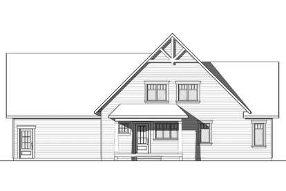 Craftsman House Plan #034-01100 Elevation Photo