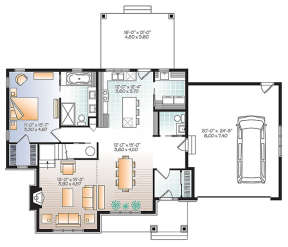 Main for House Plan #034-01100