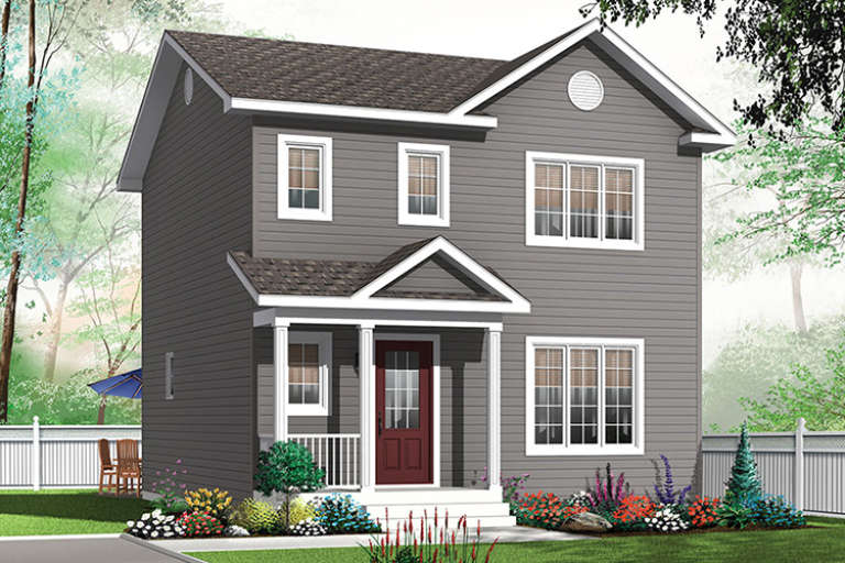 House Plan House Plan #17759 Front Elevation