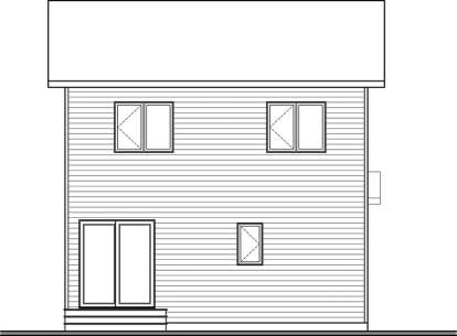 Traditional House Plan #034-01104 Elevation Photo