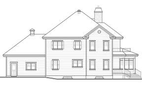 Craftsman House Plan #034-01108 Elevation Photo